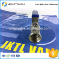 JKTL1B024 1pc de muelle cargado de forjado mini aplicaciones de válvula de bola de hierro fundido
